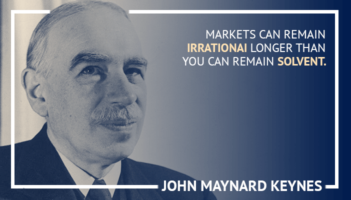 Cotações comerciais inspiradoras de John Maynard Keynes
